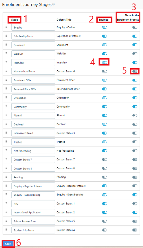 Enrolment Journey Settings Dec 2024