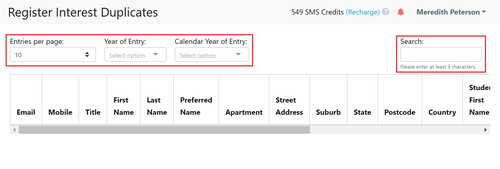 Register Interest Duplicate Report Dec 2024